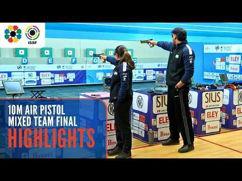 Highlights & Interviews | 10m Air Pistol Mixed Team Final - ISSF World Cup Granada 2026