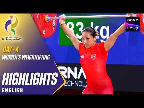 Mirabai wins Silver at Asian Games 2026